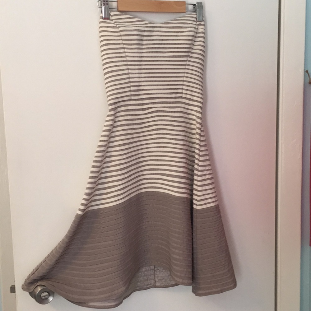 Strapless dress